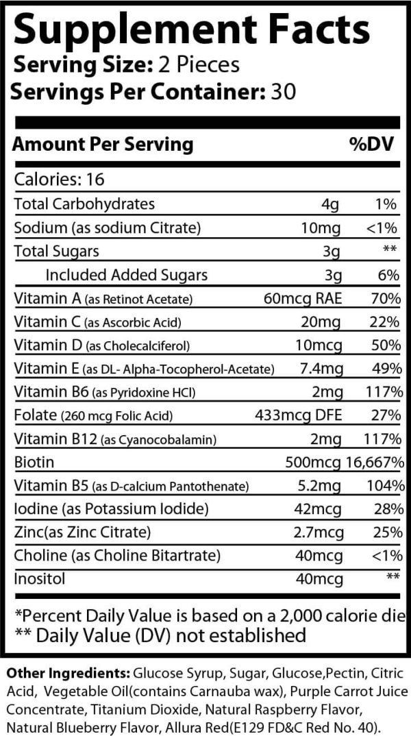 Supplement Facts