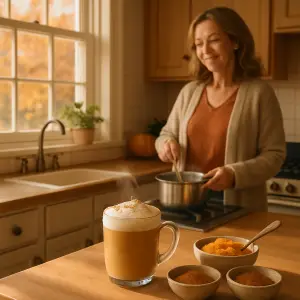 Elevate Your Fall Wellness Routine with a Homemade Pumpkin Spice Latte